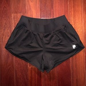 Fila Shorts - Fila Women's Black Athletic Shorts Fila Shorts - Fila Women's Black Athletic Shorts
